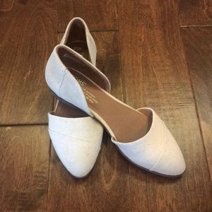 NWOT. Toms ballet flats. 7.5